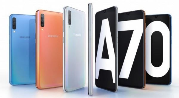 Samsung Galaxy A70 дебютирует с 6,7-дюймовым экраном и двумя камерами на 32 МПкс