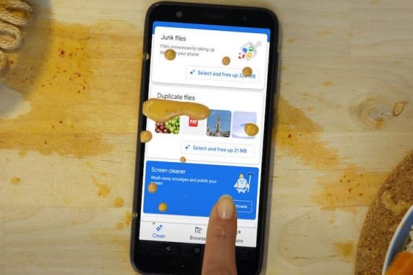 Google показала Android-приложение для чистки дисплеев от грязи