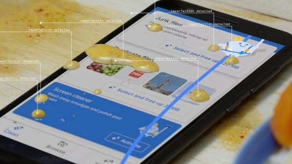 Google показала Android-приложение для чистки дисплеев от грязи