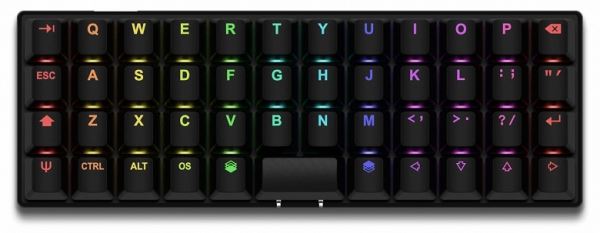 У клавиатуры Planck EZ всего 47 клавиш