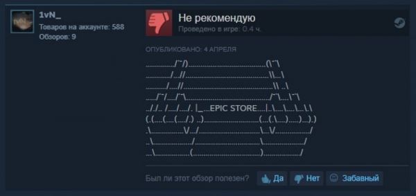  У геймеров сильно «бомбануло» от эксклюзивности Borderlands 3 для Epic Store. Они начали занижать оценки других игр в Steam 